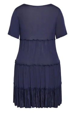 Avenue Navy Crush Midi Dress -Bold Fit Store 2 1 216572navy 15