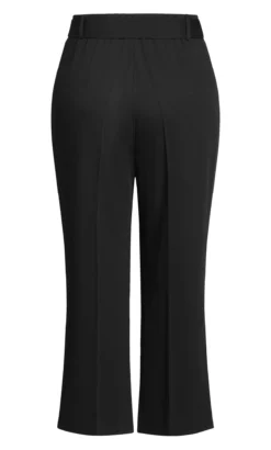 City Chic Oxblood Red High Waisted Trousers -Bold Fit Store 2 1 216893black 5
