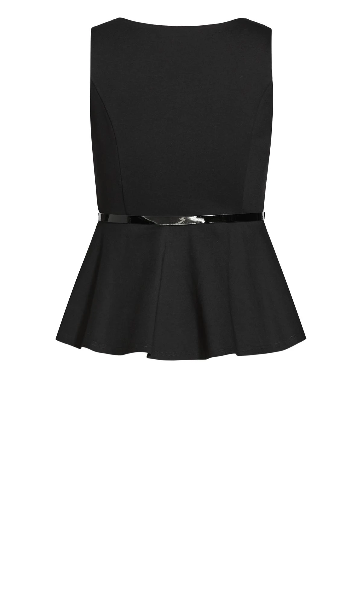 City Chic Black Aubrey Top 6 City Chic Black Aubrey Top - Image 6