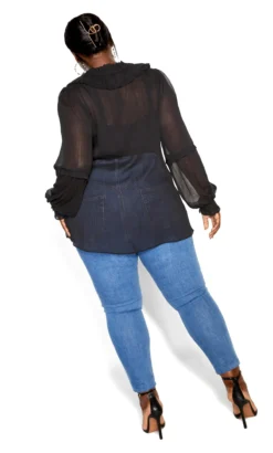 City Chic Black Gypsy Top -Bold Fit Store 2 1 217090black 4