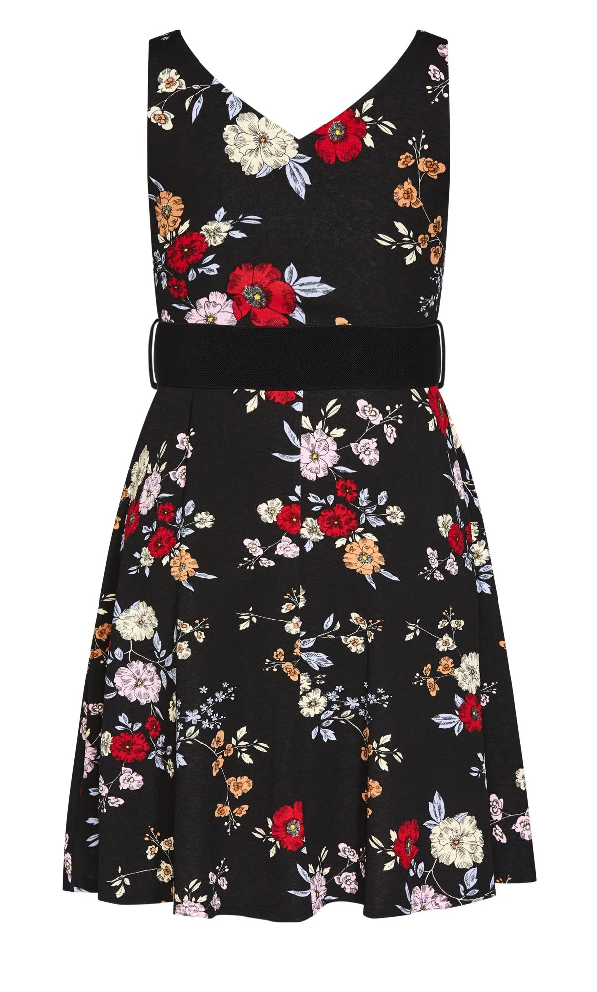 City Chic Black Addy Dress 3 City Chic Black Addy Dress - Image 3