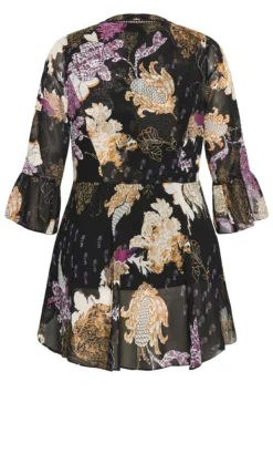 City Chic Black Floral Paplum Top 9 City Chic Black Floral Paplum Top -Bold Fit Store 2 1 217577blkpaisleybaroque 25