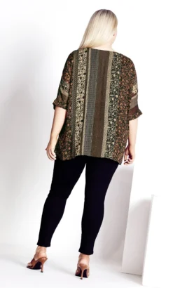 Avenue Mixed Paisley Stripe Top -Bold Fit Store 2 1 217822paisleymixstripe 24