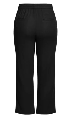 Evans Black Linen Blend Jogger -Bold Fit Store 34R04FBLK 4