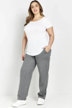 Evans Grey Marl Joggers