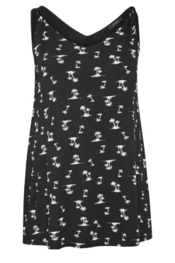 Evans Black Shoulder Knot Printed Top -Bold Fit Store 479c241d c1b3 46 610998 X scaled