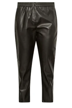 City Chic Black Vegan Leather Trousers -Bold Fit Store 52a51be1 1d18 47 6118670 X scaled