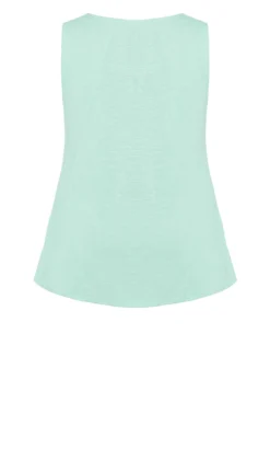 Avenue Light Green Swing Vest Top -Bold Fit Store b575359d ecad 4e 611486 L6