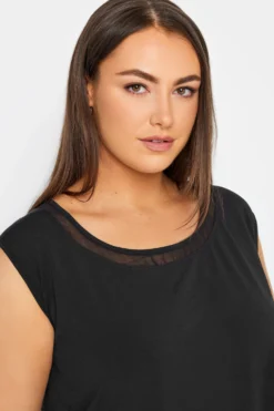 Avenue Black Asymetrical Frill Tunic -Bold Fit Store cf9d3e31 1629 40 610981 D scaled